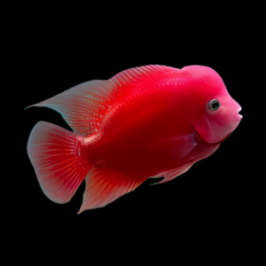 Flowerhorn Cichlid Super Red Monkey 8cm Sub Adult Male