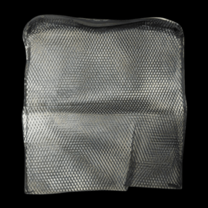 Black Coarse Media Bag 13" x 17"