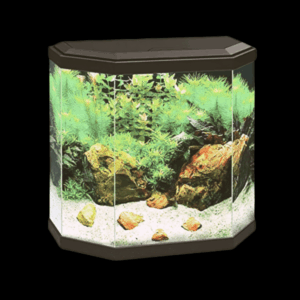 Ciano Aqua 30 Hex Aquarium With LED Light - Black 25L