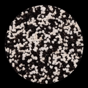 Unipac 2-3mm Black & White Mix Aquarium Micro Gravel 2kg