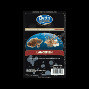 Betta Choice Lance Fish 70g Blister Pack x 10