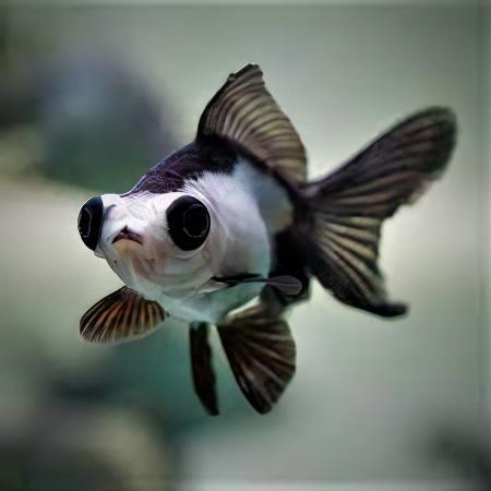 Telescope 10 x Assorted Giant Telescope Butterfly Moor Grade AA Goldfish Carassius Auratus 10cm - Image 4